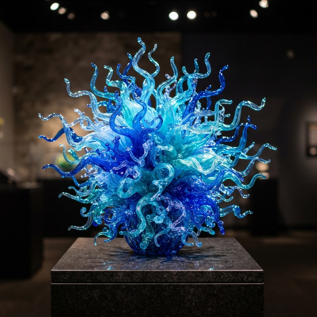 Sculpture: Aquatic Bloom
